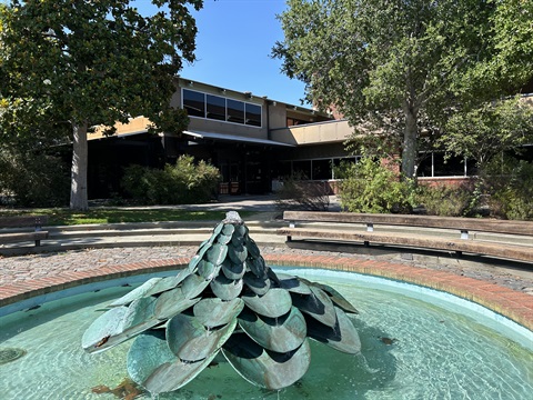 Fountain in front of City Hall