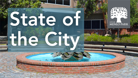 State of City image with City Hall in background