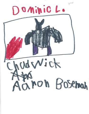 Dominic, 2nd grade, Belle Haven