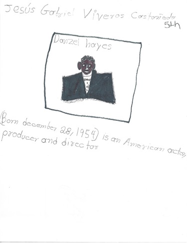 Jesus, 5th grade, Belle Haven