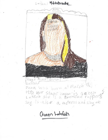 Leilani, 4th grade, Belle Haven