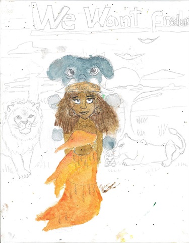 Maya, 2nd grade, Laurel School
