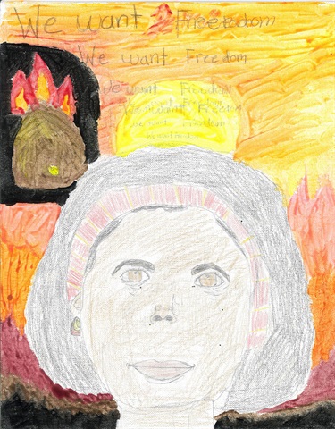 Noora, 3rd grade, Encinal Elementary