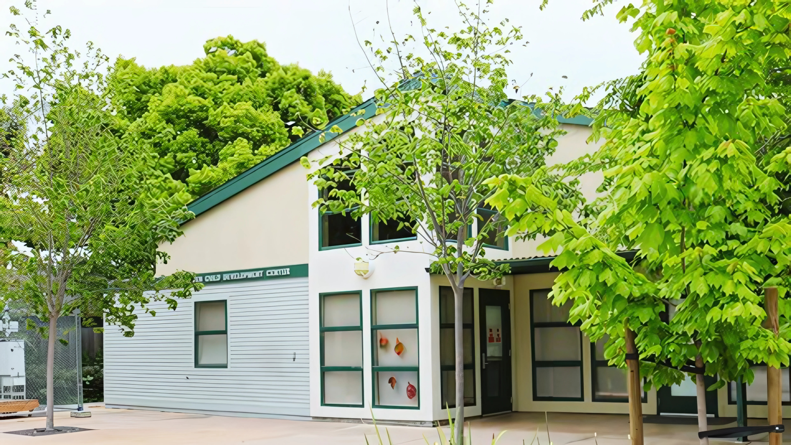 Front view of Belle Haven Child Development Center