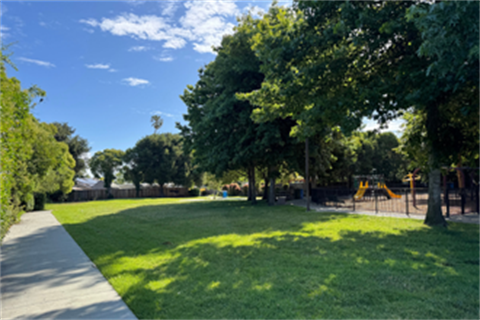 Karl E. Clark Park in the morning. Photo credit: Wonman Lee