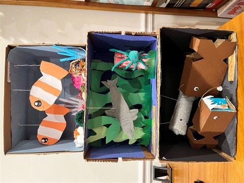 Recycled art project
