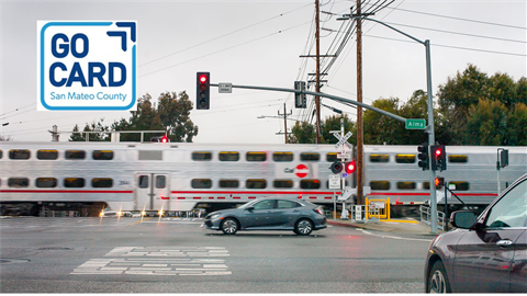 go card image and train