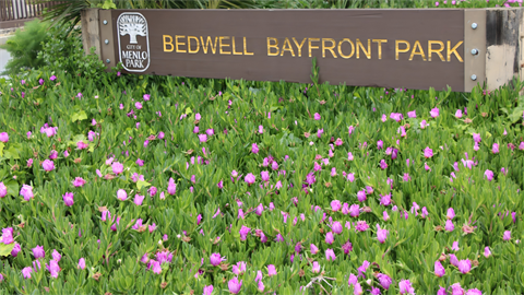 Bedwell bayfront park sign