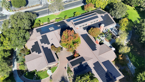 Menlo Park Library aerial 