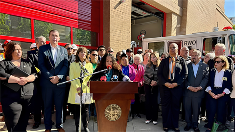 Local leaders gathered for VLF funding restoration advocacy
