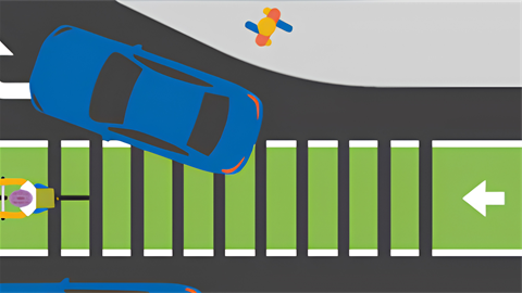 Bike lane diagram