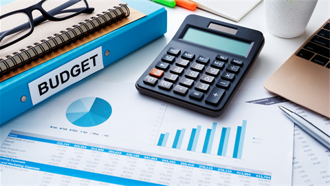 Budget binder and calculator
