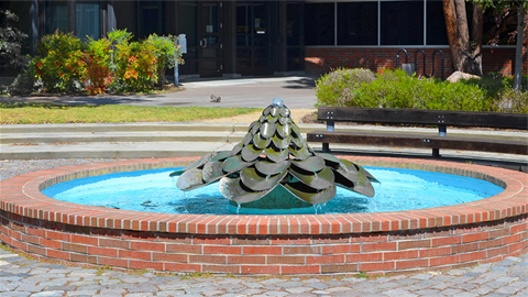 City Hall fountain