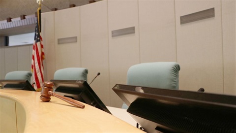 City Council chamber dais and flag.jpg