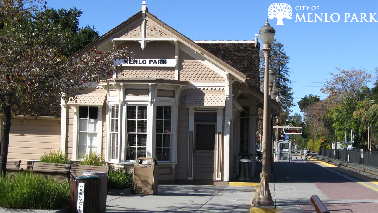 Menlo Park Caltrain Station