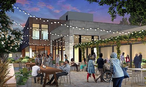 MPCC - Dining and Event Terrace - night