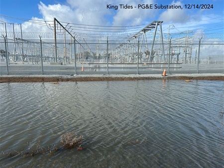 King Tides - PG&E Substation